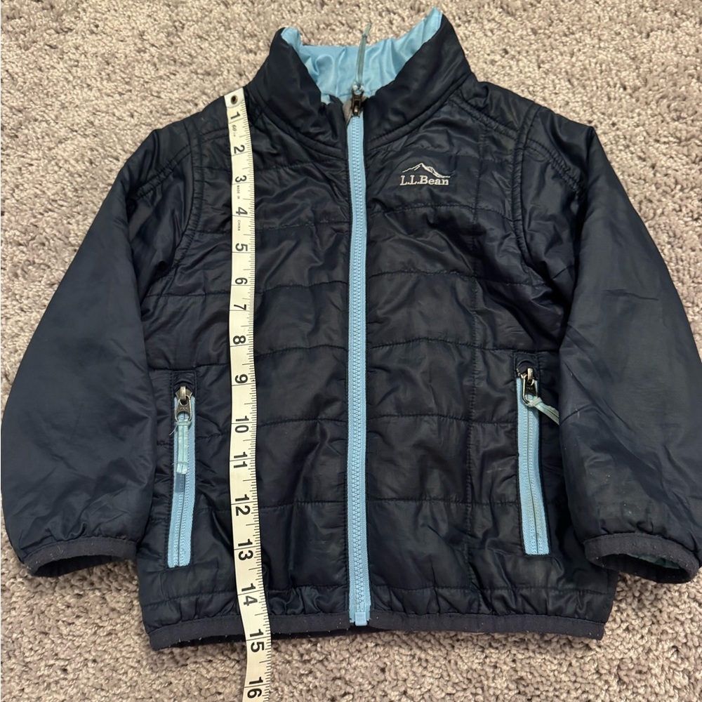 Boys 2T L.L. Bean Light Blue Jacket